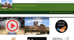 Desktop Screenshot of goodshepherdlutheranchurch.org